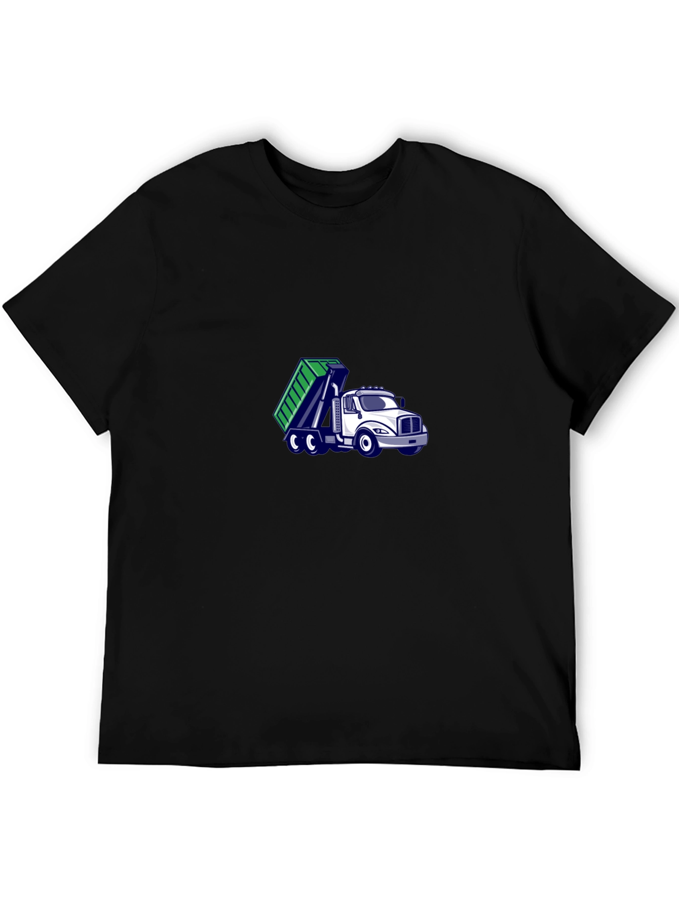 Black Dump Truck T-Shirt
