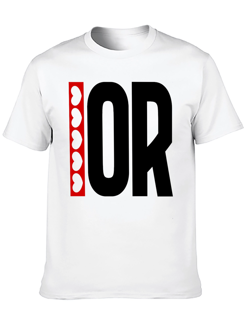 I Heart OR Black Graphic Tee Kidney Design