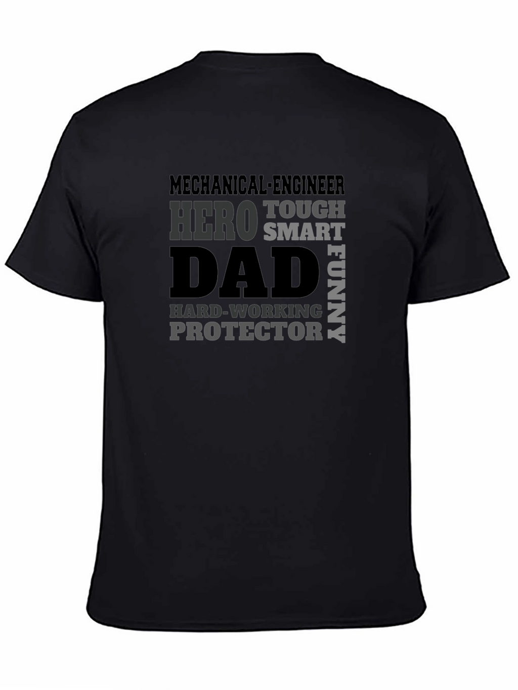 Mechanical Engineer Dad Hero Protector T-Shirt