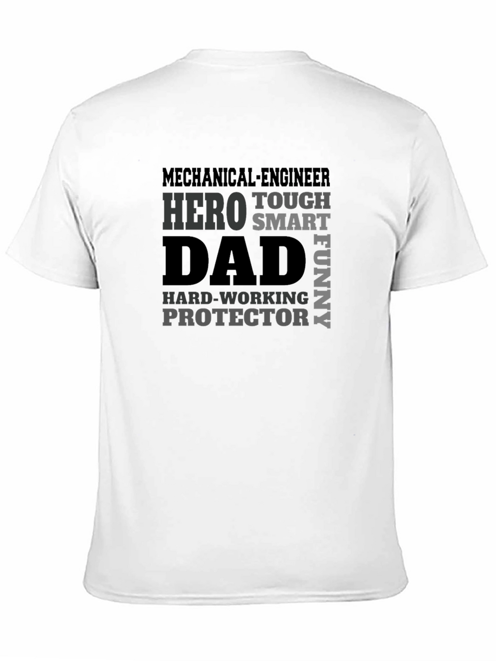 Mechanical Engineer Dad Hero Protector T-Shirt