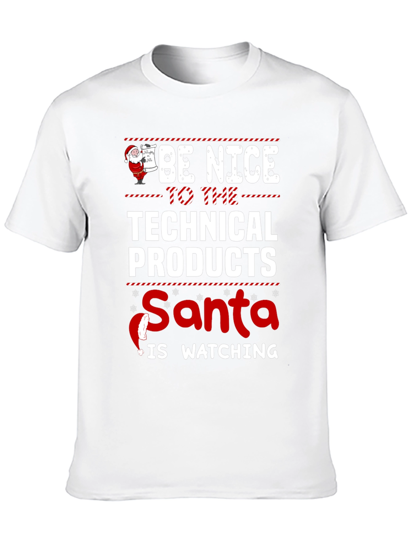 Technical Products Santa Watching T-Shirt