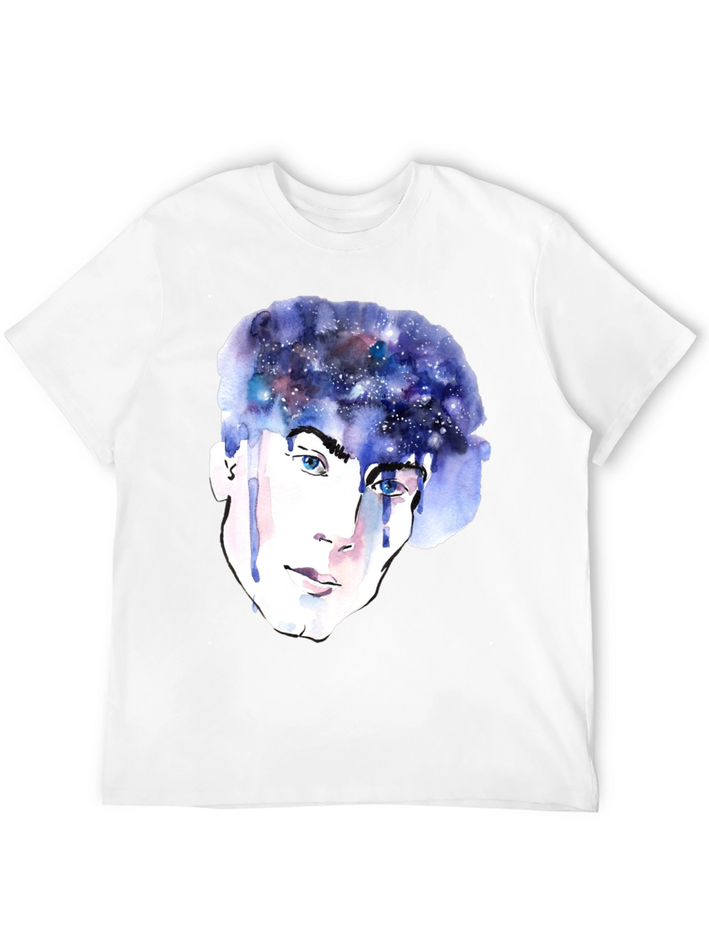 Galaxy Brain Graphic Tee - Stylish Mens T-Shirt
