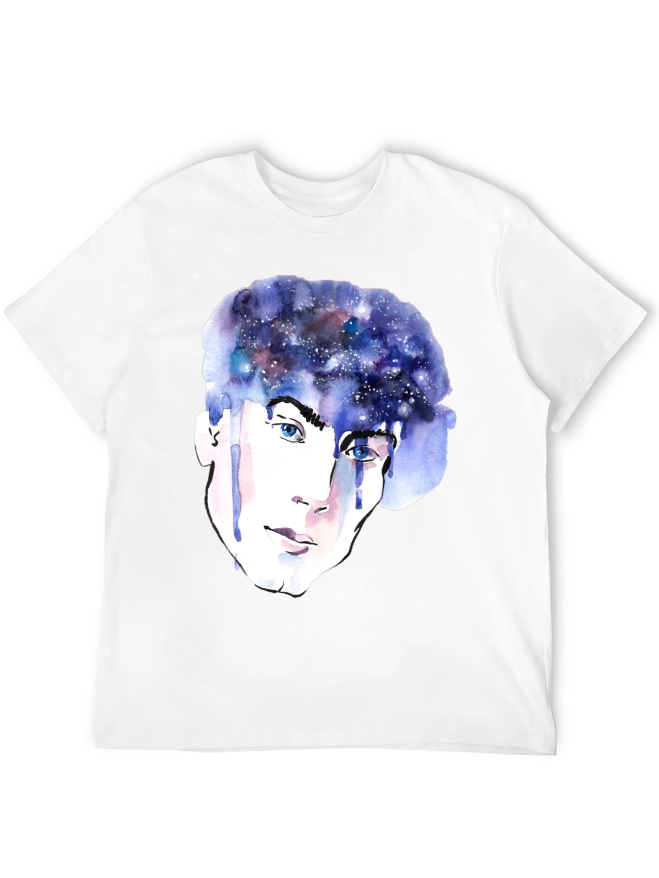 Galaxy Brain Graphic Tee - Stylish Mens T-Shirt