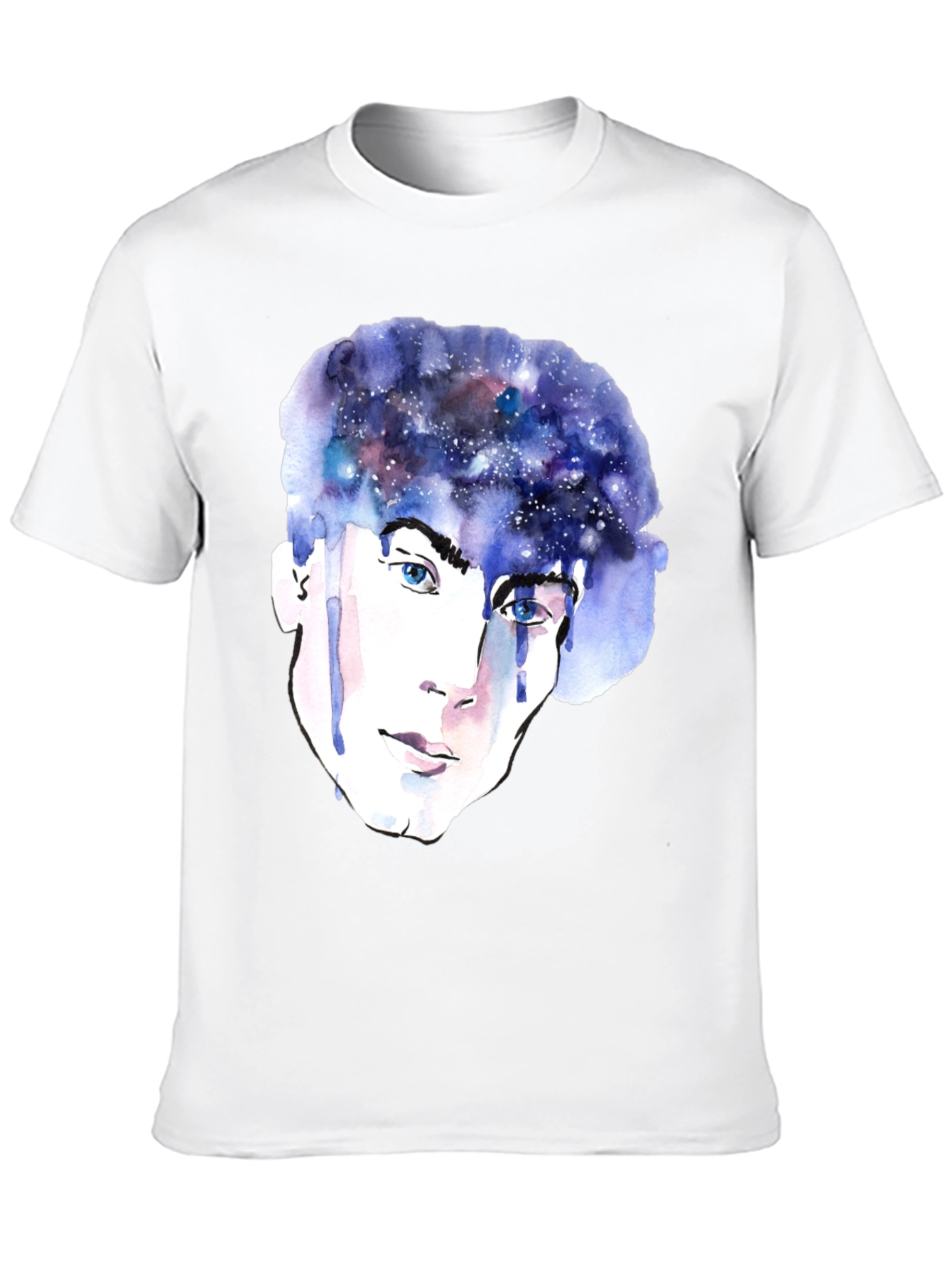 Galaxy Brain Graphic Tee - Stylish Mens T-Shirt