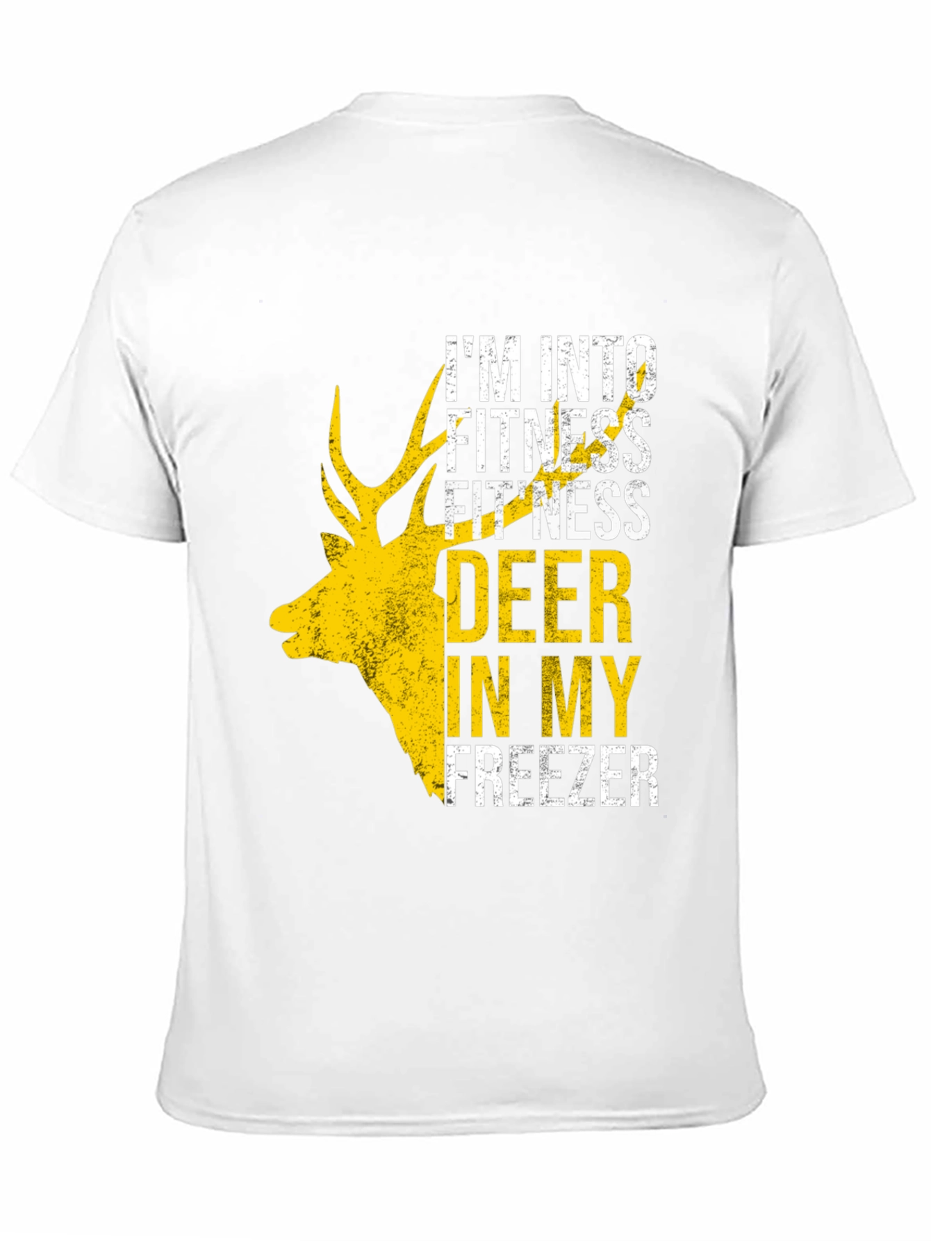 Fitness Deer Freezer Funny Graphic Tee