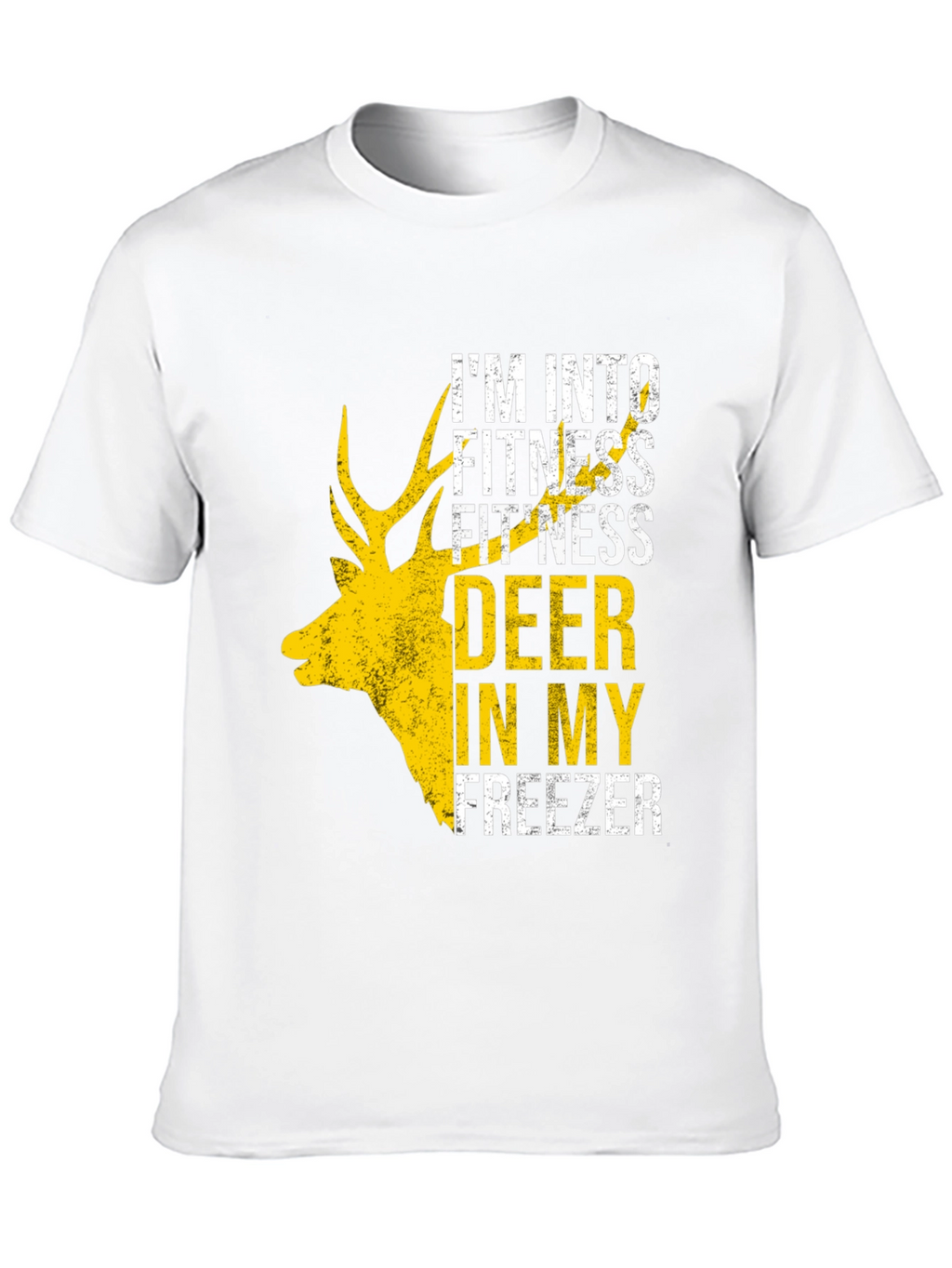 Fitness Deer Freezer Funny Graphic Tee