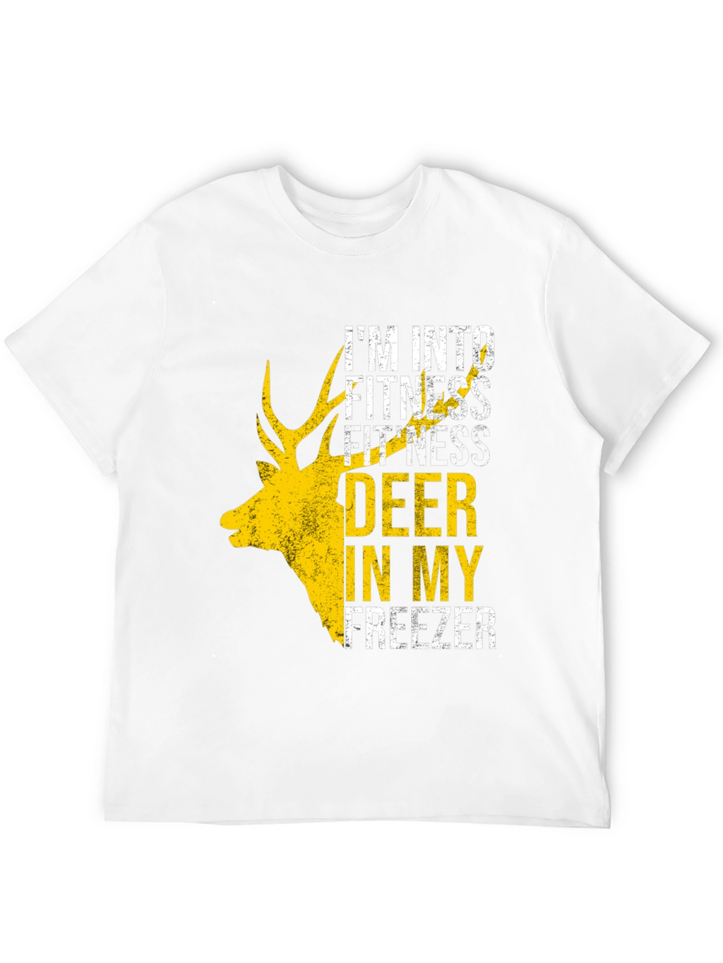 Fitness Deer Freezer Funny Graphic Tee