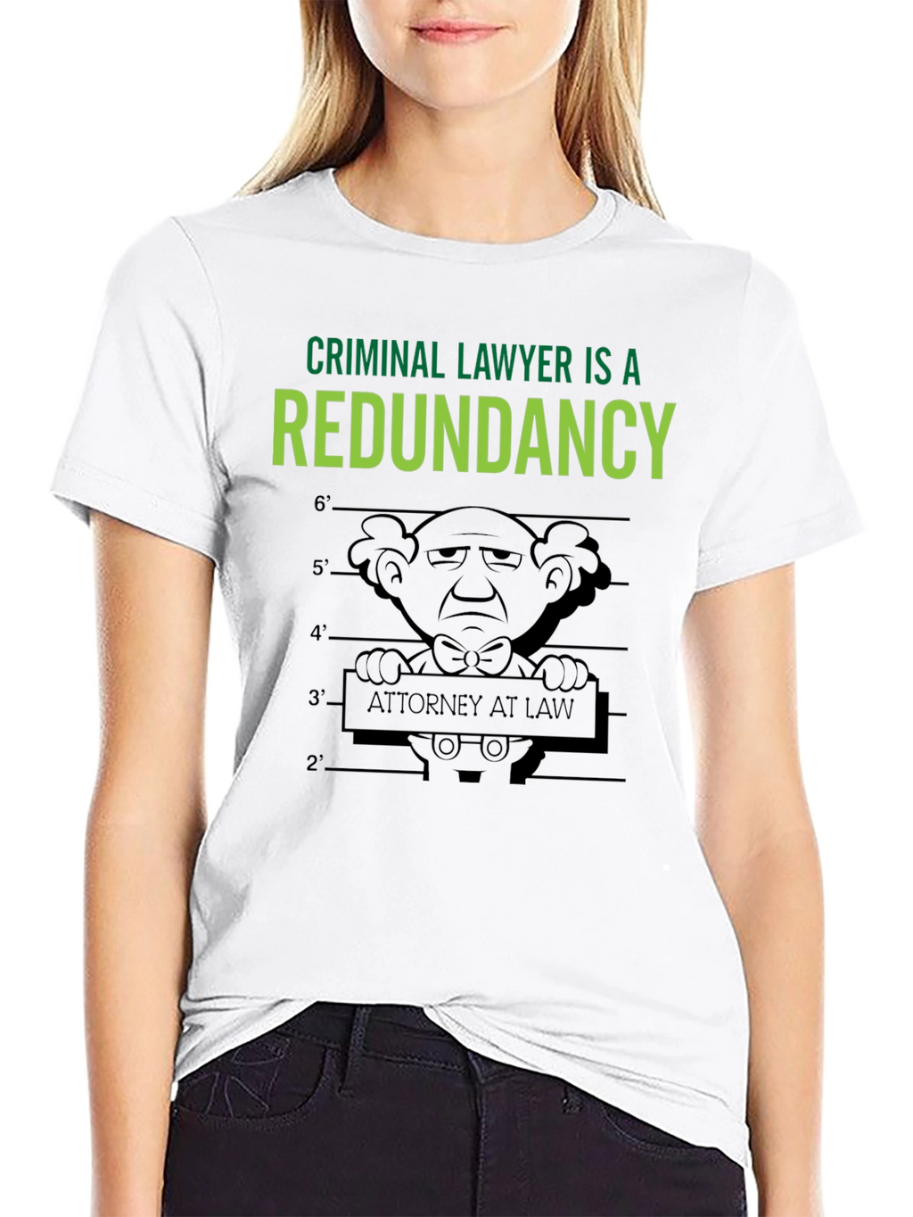 Criminal Lawyer Redundancy T-Shirt
