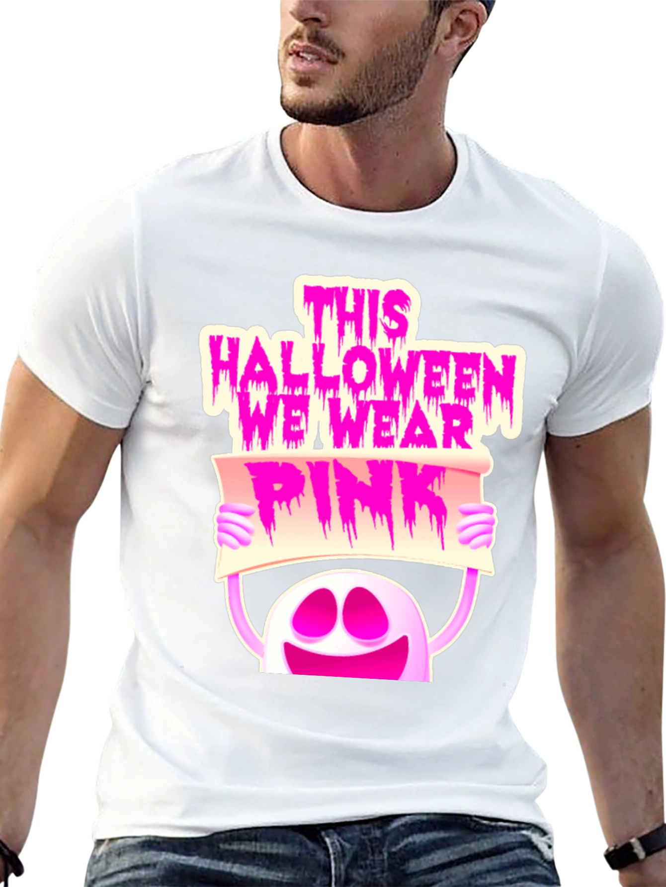 Halloween Pink T-Shirt