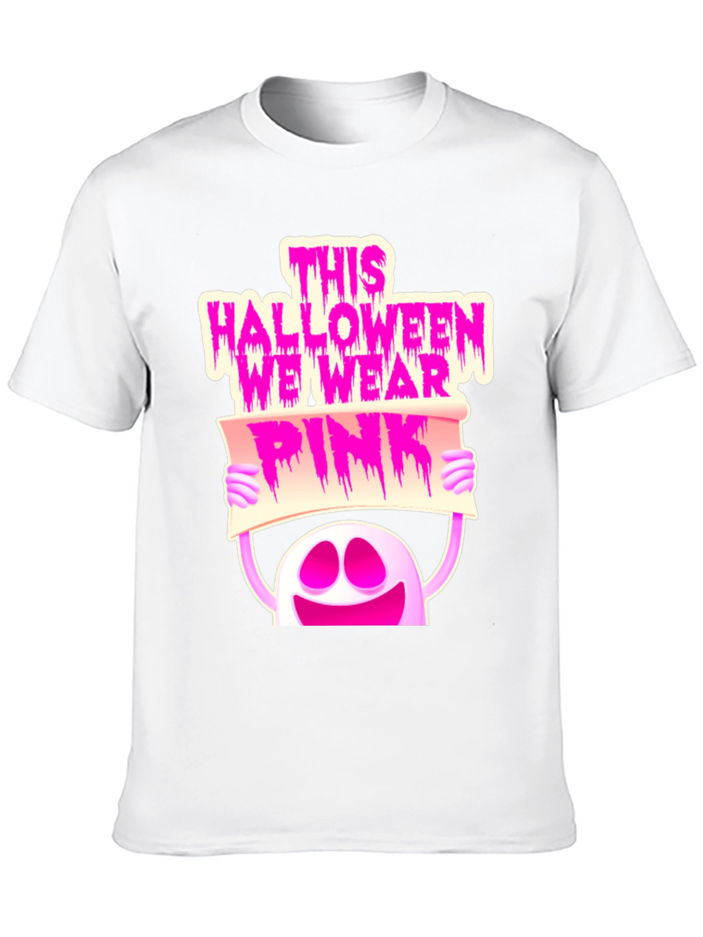 Halloween Pink T-Shirt