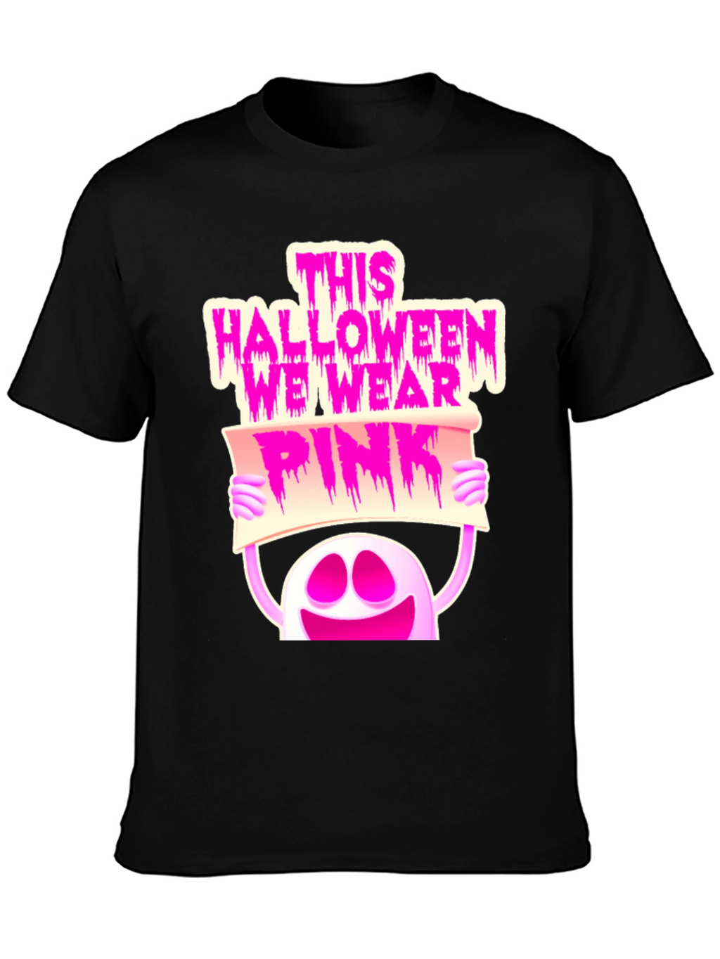 Halloween Pink T-Shirt