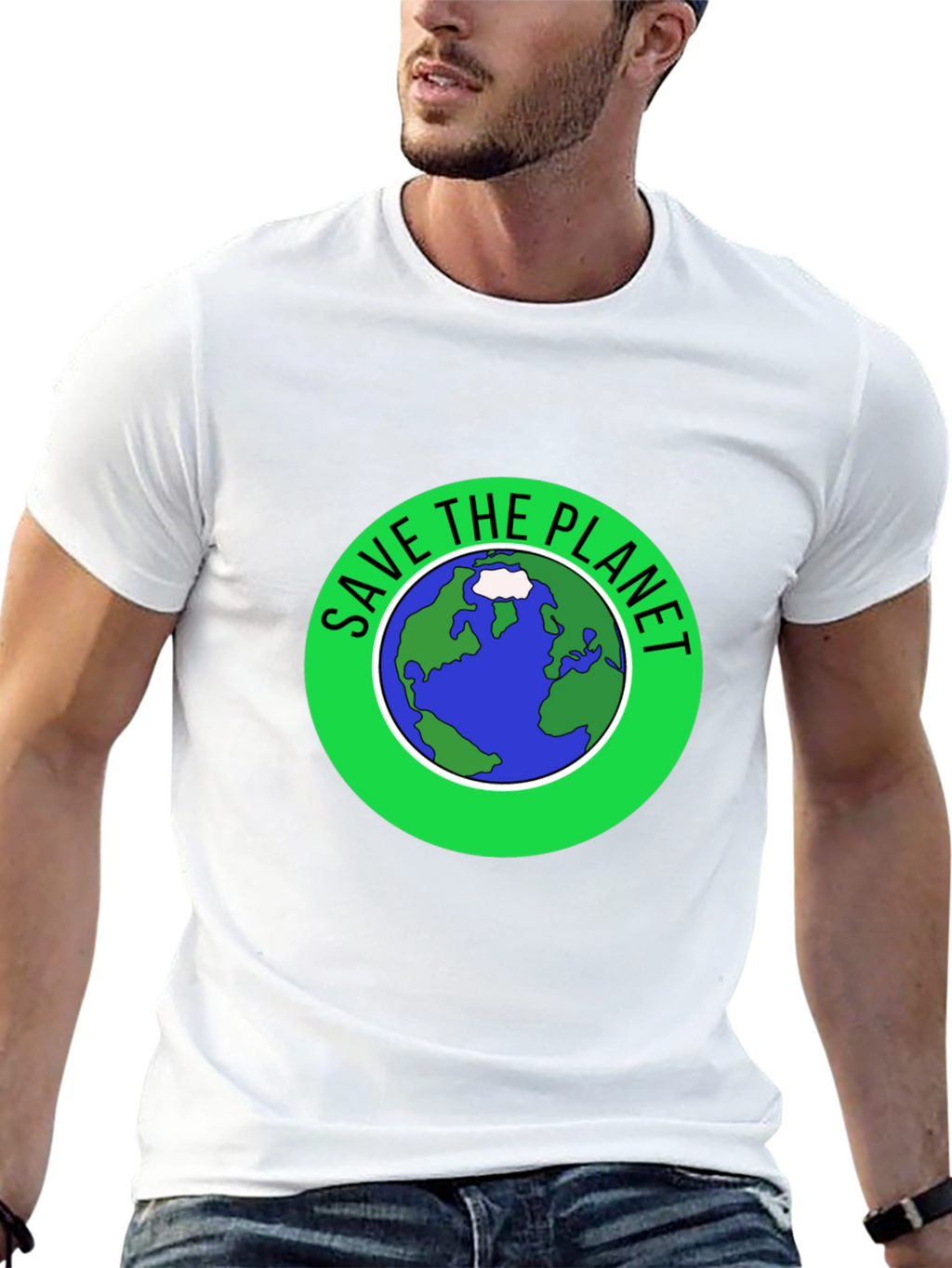 Save the Planet Graphic T-Shirt