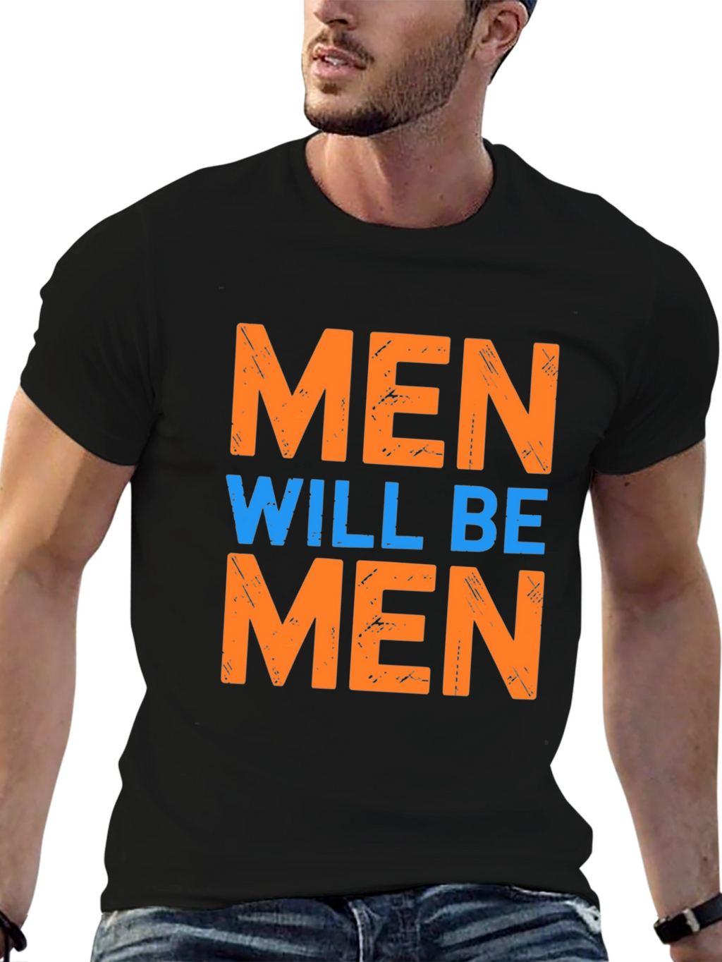 Men Will Be Men Graphic Tee
