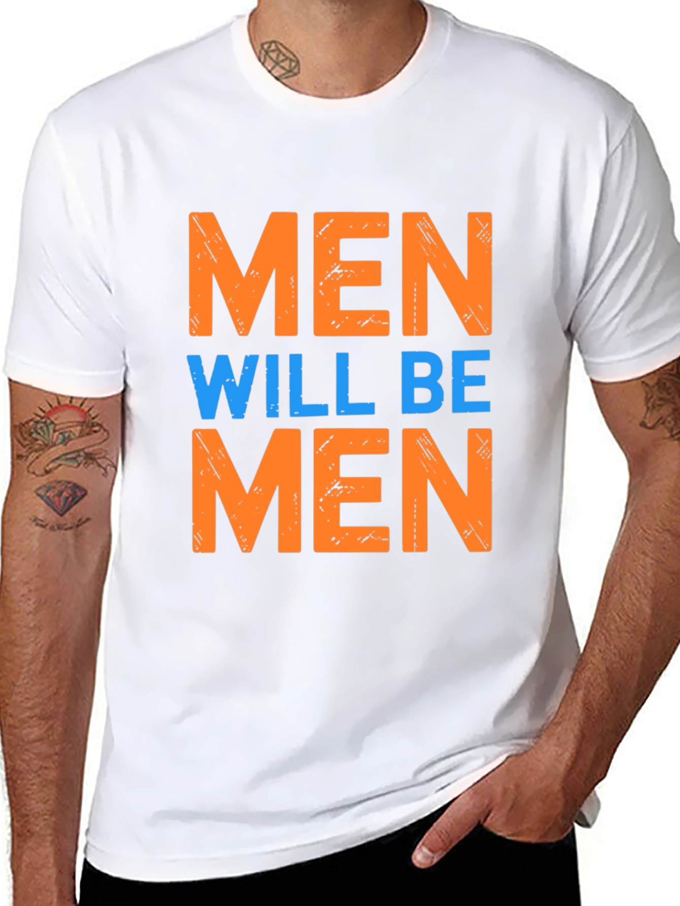 Men Will Be Men Graphic Tee