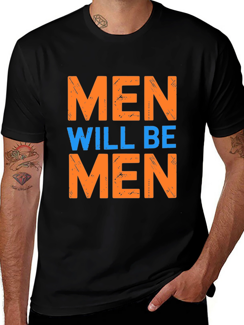 Men Will Be Men Graphic Tee