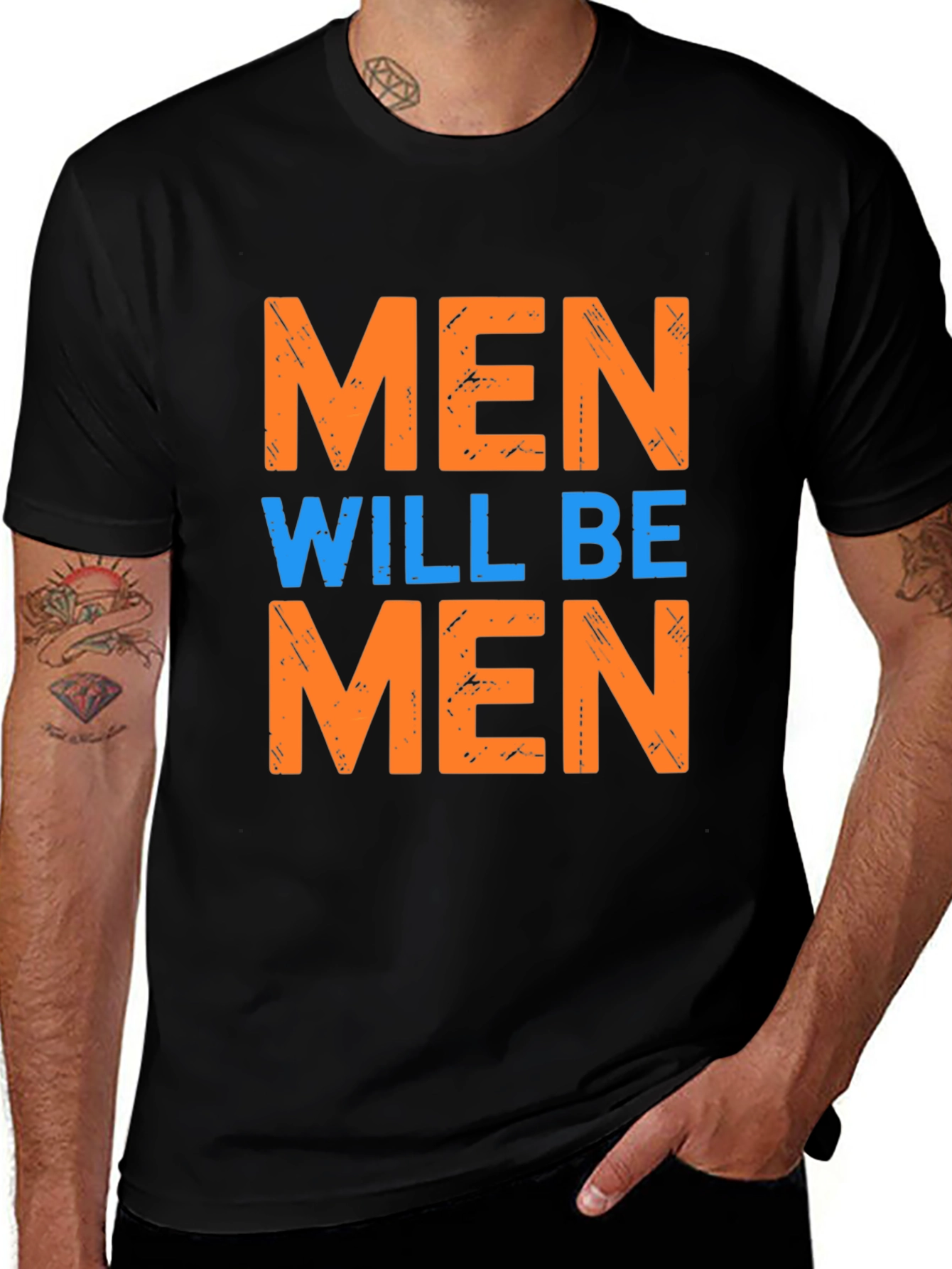 Men Will Be Men Graphic Tee