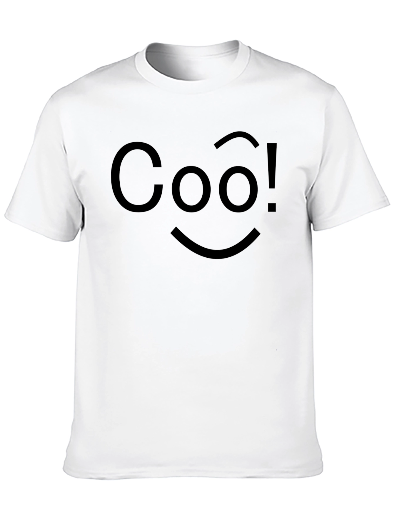 Cool! Graphic Tee - Black Cotton T-Shirt