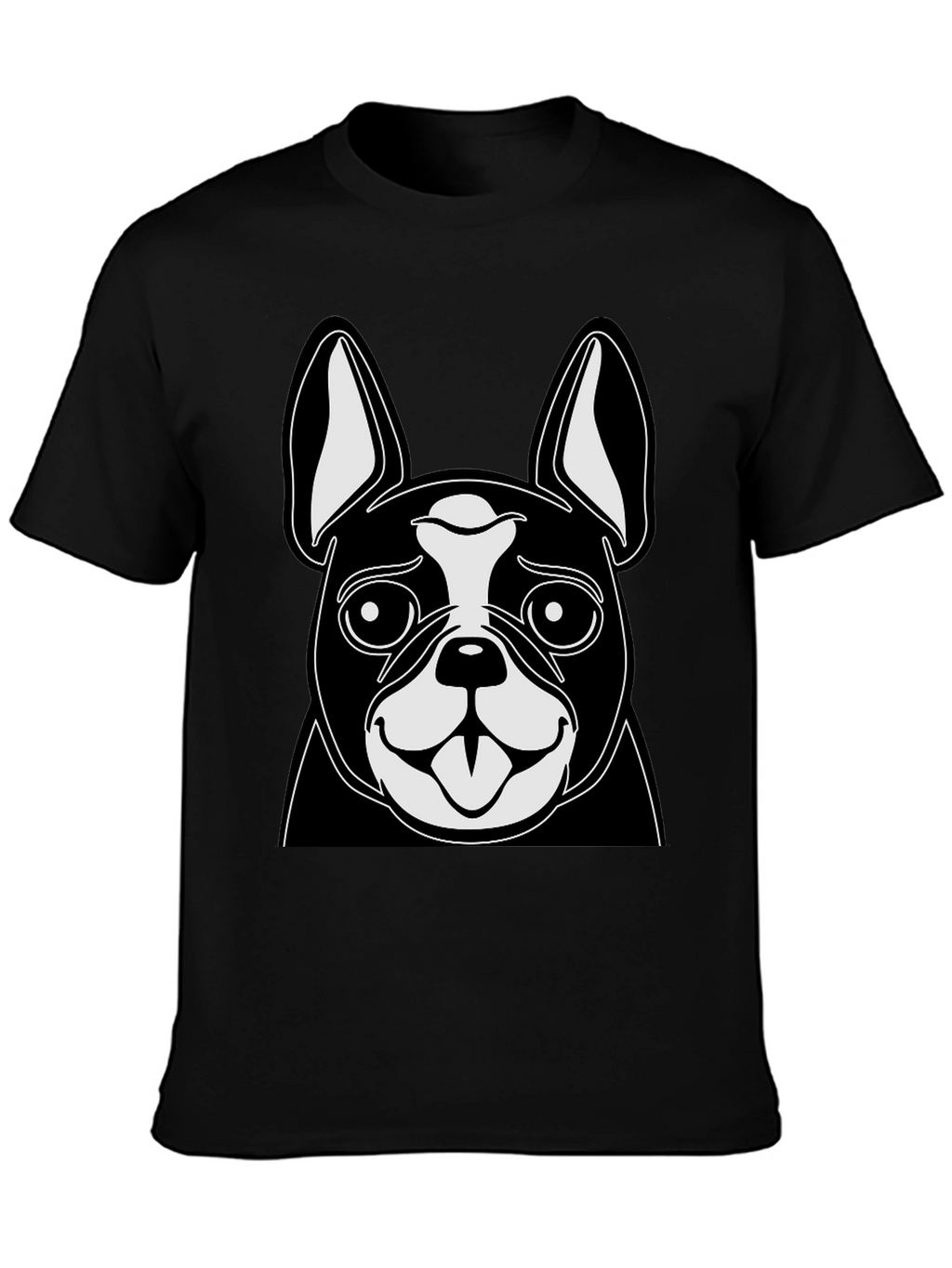 Boston Terrier Graphic Tee - Cute Dog Lover Shirt