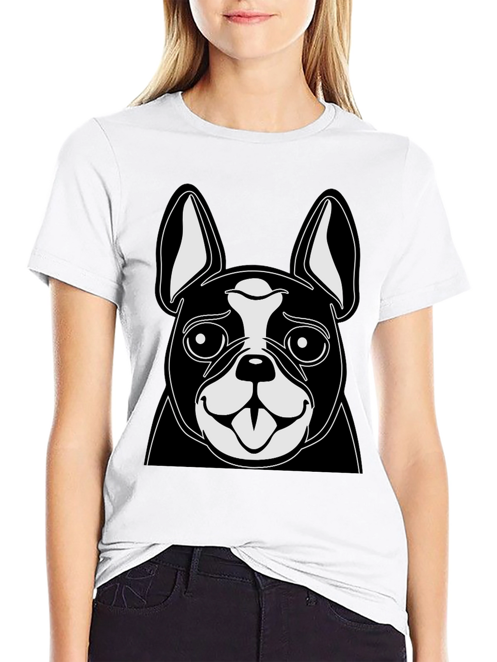 Boston Terrier Graphic Tee - Cute Dog Lover Shirt