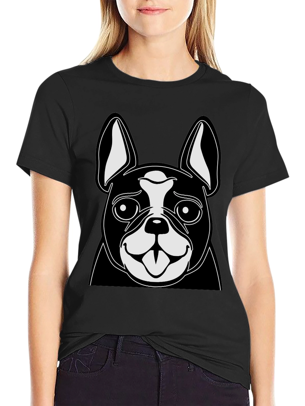 Boston Terrier Graphic Tee - Cute Dog Lover Shirt