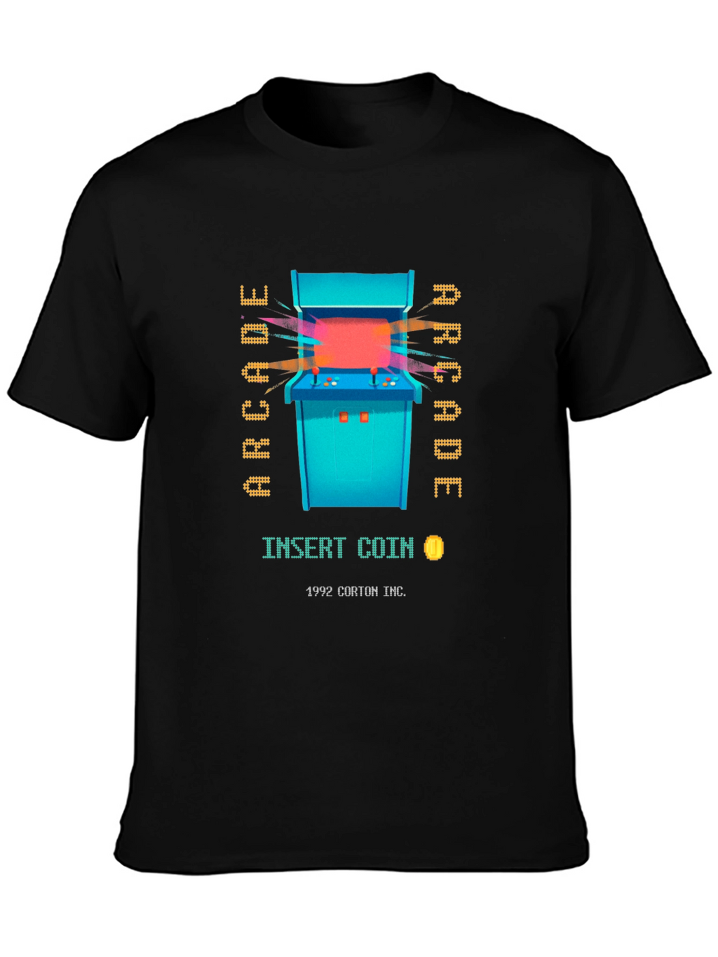 Retro Arcade Game Graphic Tee