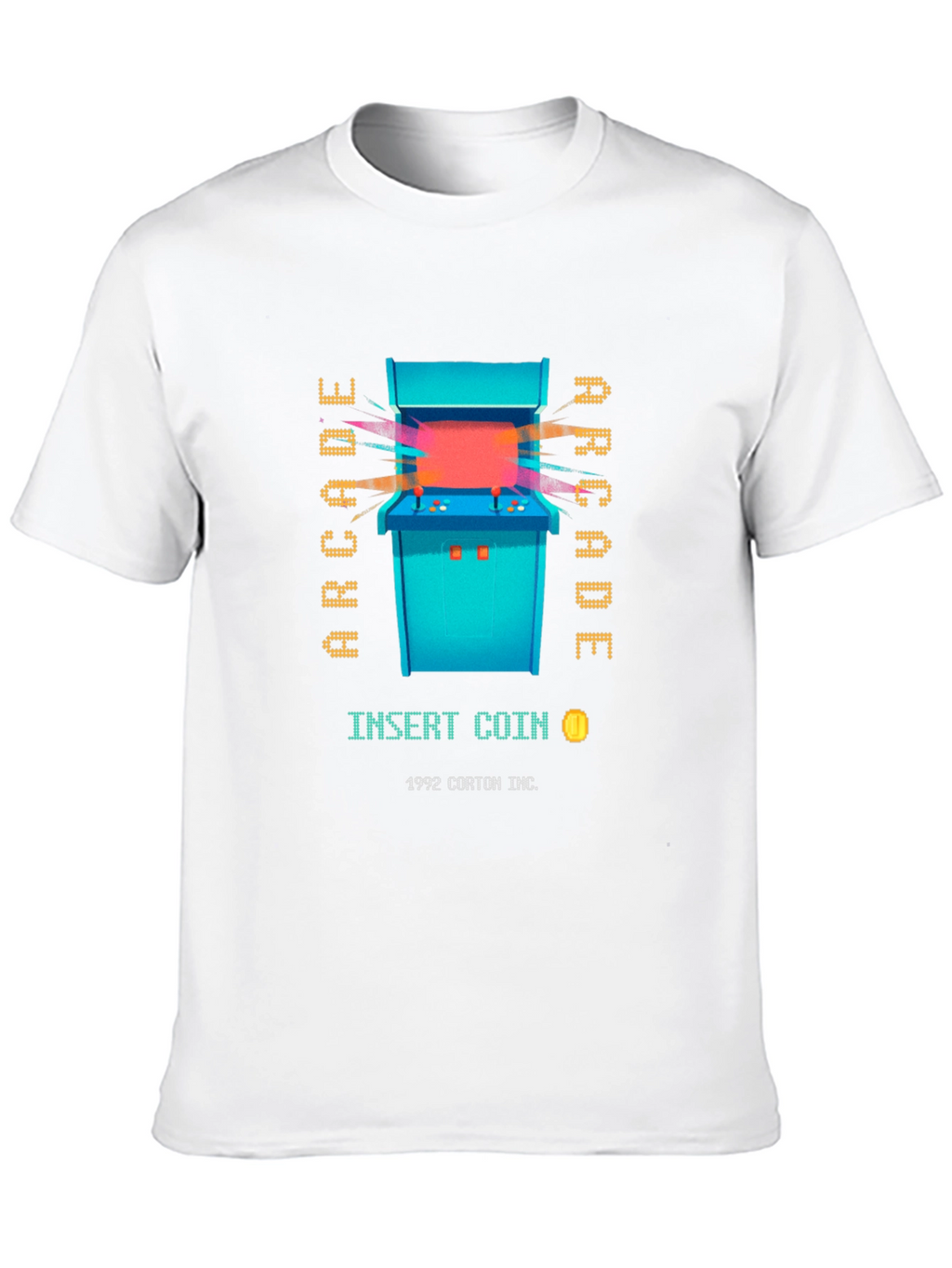 Retro Arcade Game Graphic Tee