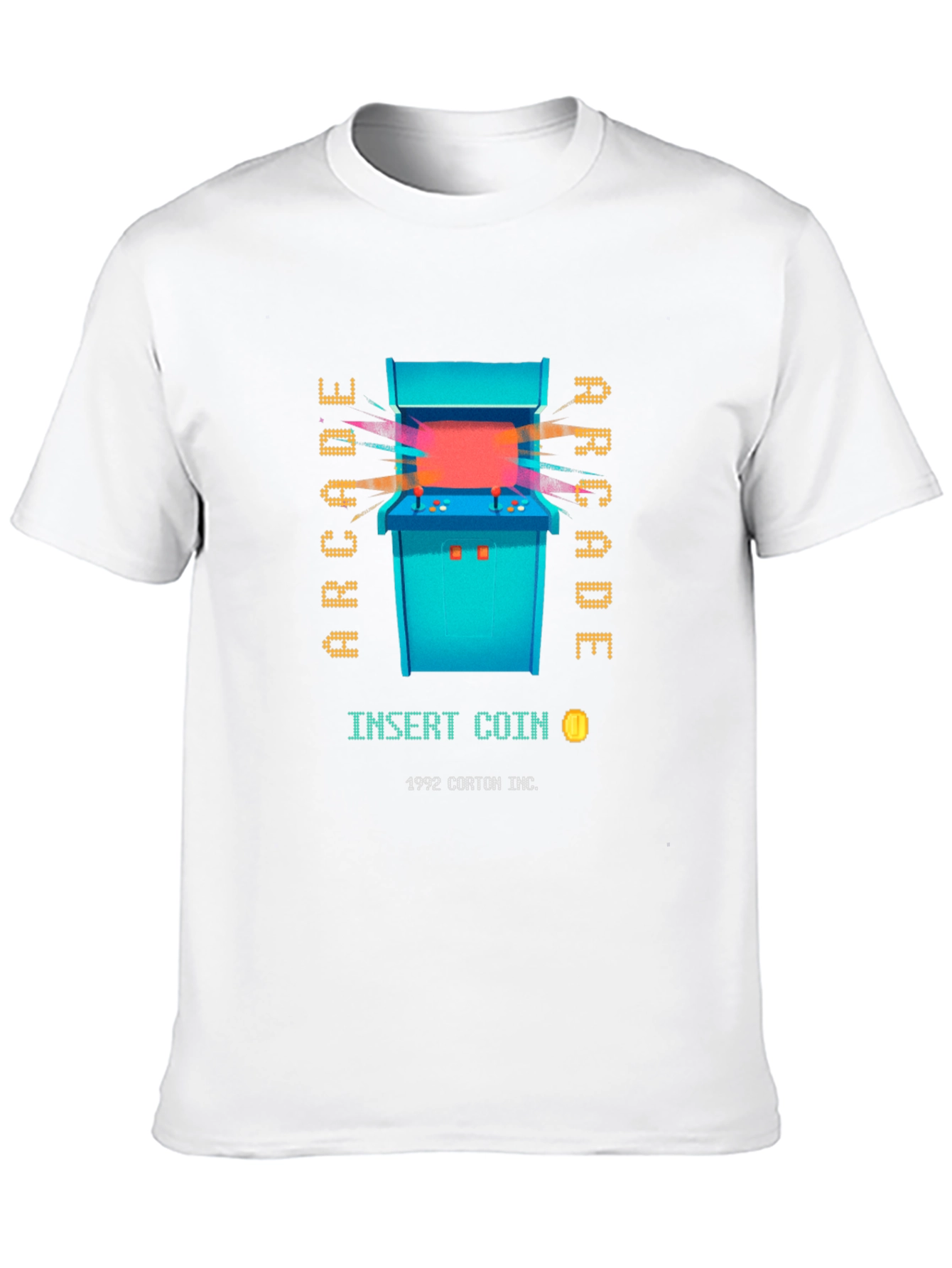 Retro Arcade Game Graphic Tee