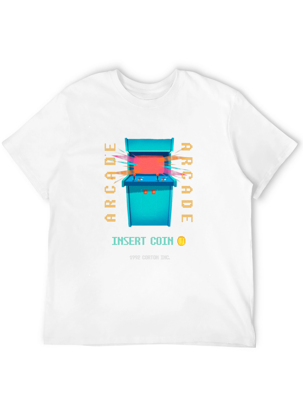 Retro Arcade Game Graphic Tee