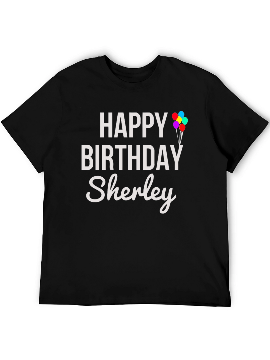 Personalized Happy Birthday T-Shirt