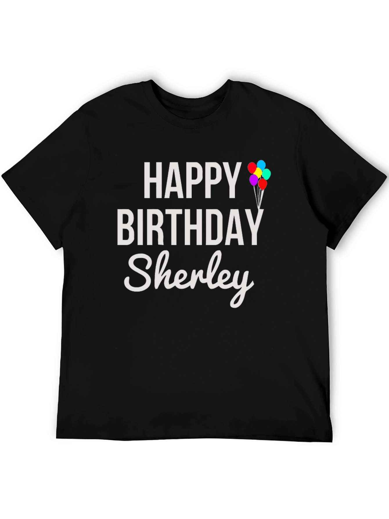 Personalized Happy Birthday T-Shirt