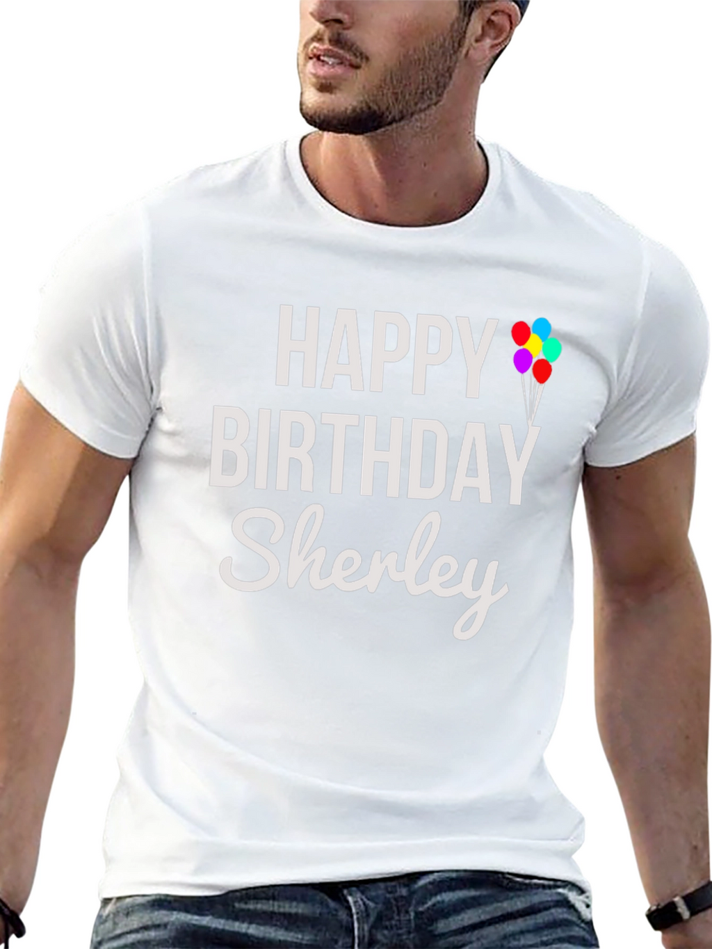 Personalized Happy Birthday T-Shirt
