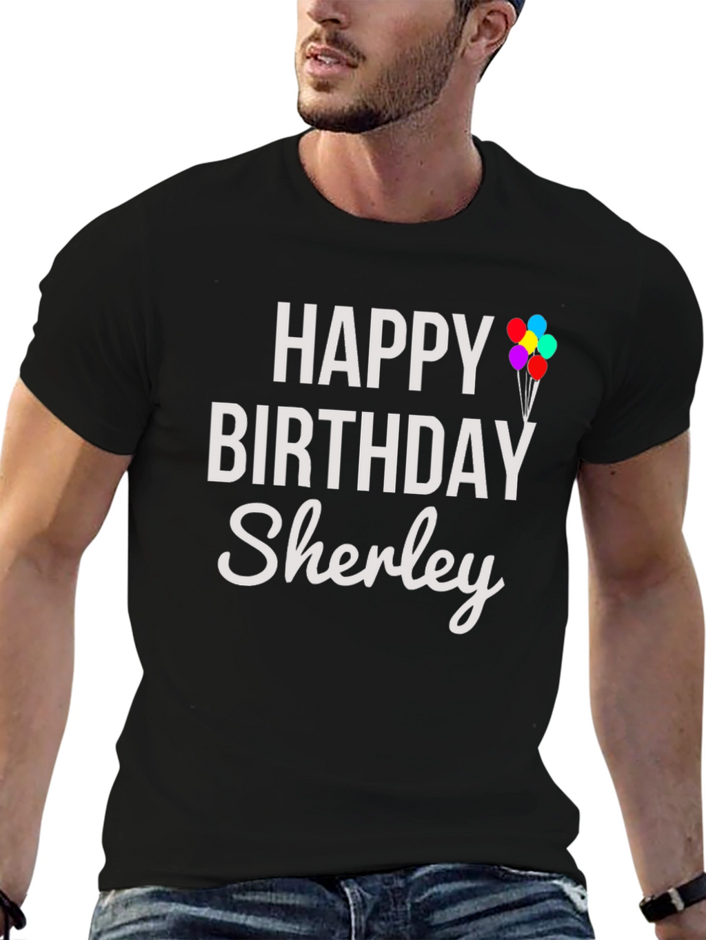 Personalized Happy Birthday T-Shirt