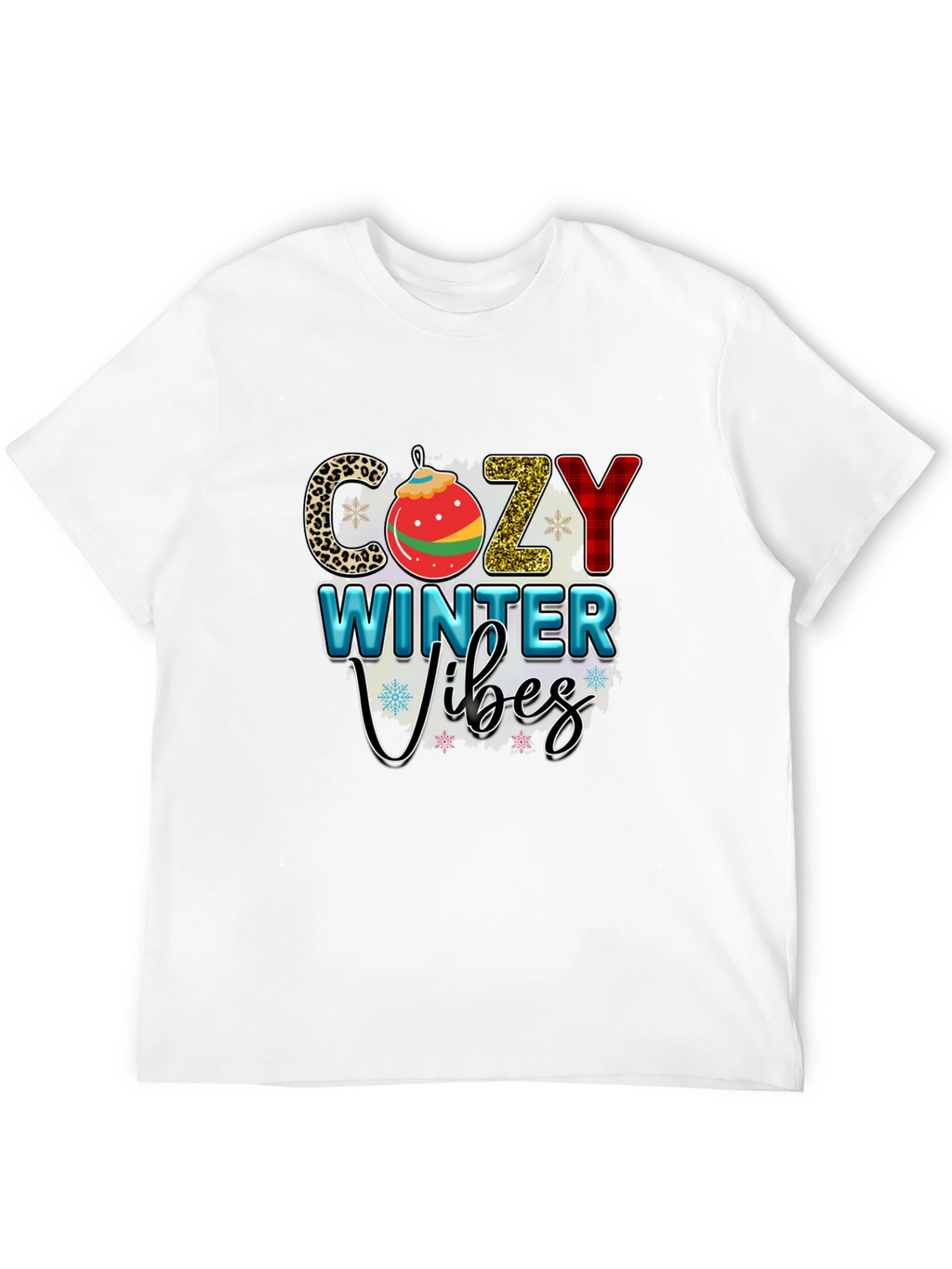 Cozy Winter Vibes Graphic T-Shirt