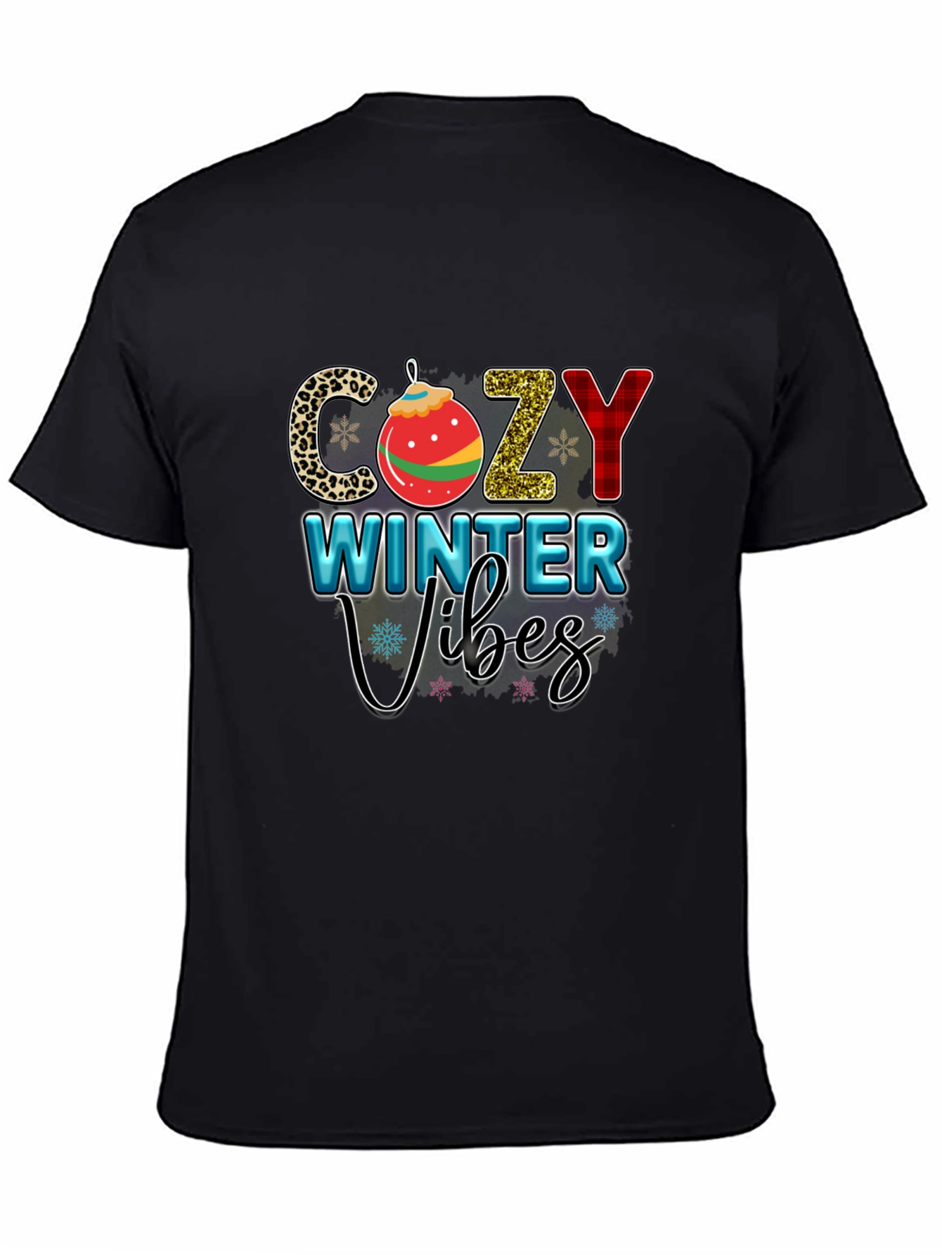 Cozy Winter Vibes Graphic T-Shirt