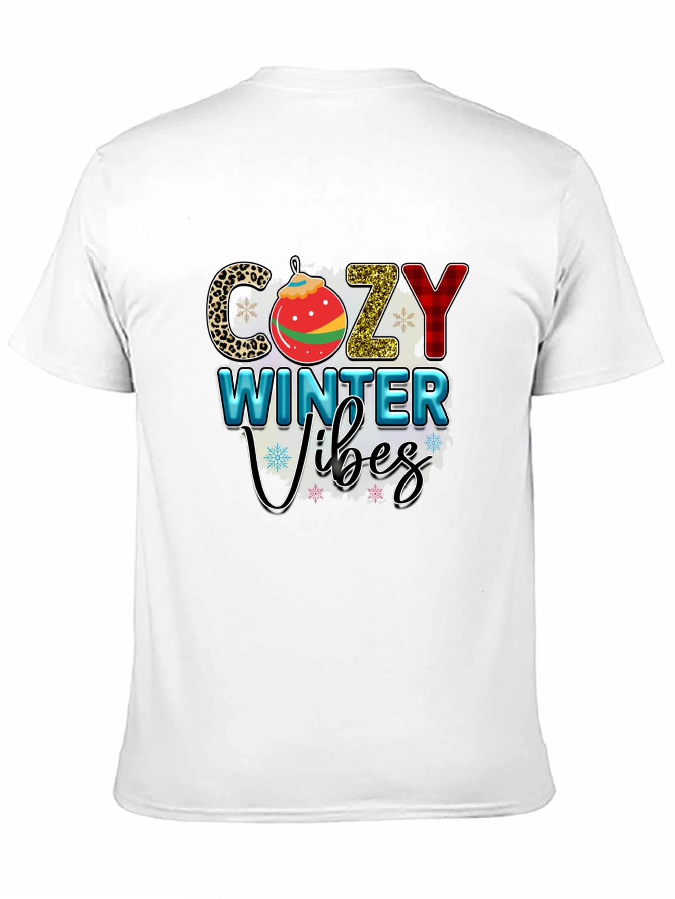 Cozy Winter Vibes Graphic T-Shirt
