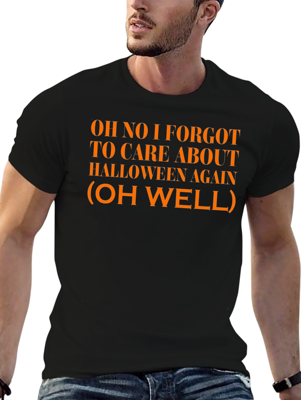 Funny Halloween T-Shirt: Oh No I Forgot!