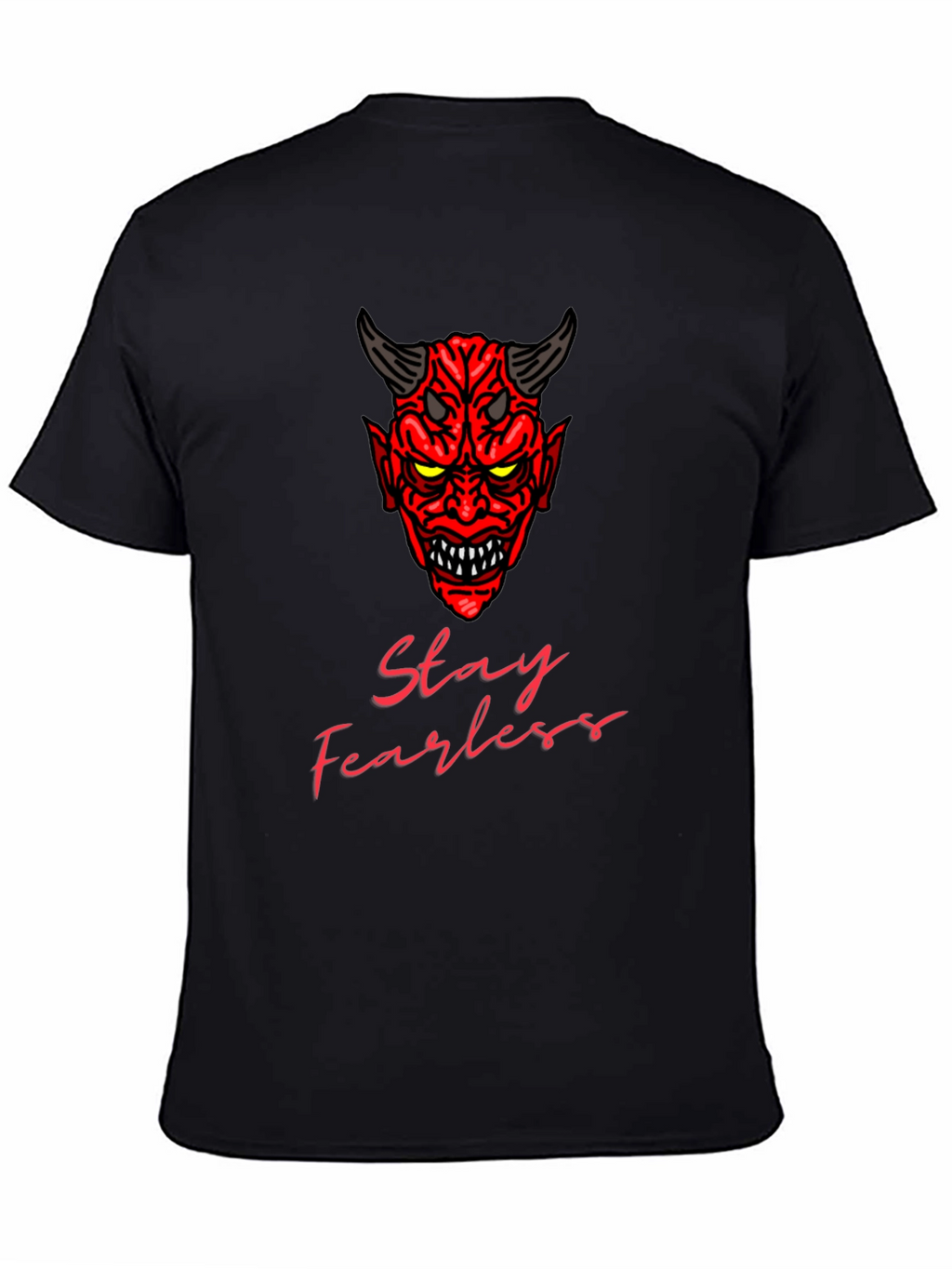 Stay Fearless Devil Graphic T-Shirt