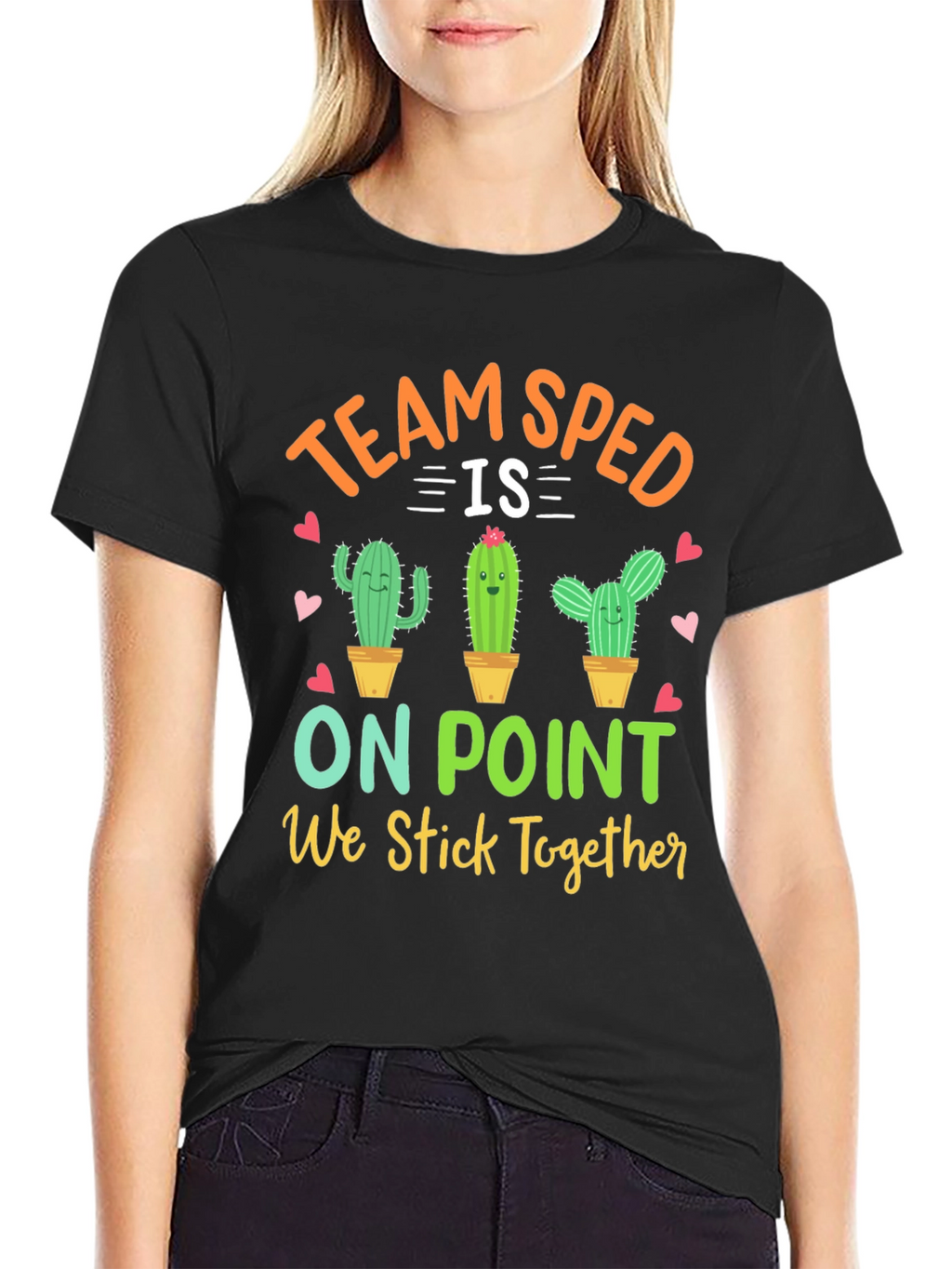 Team SPED Cactus T-Shirt - We Stick Together!