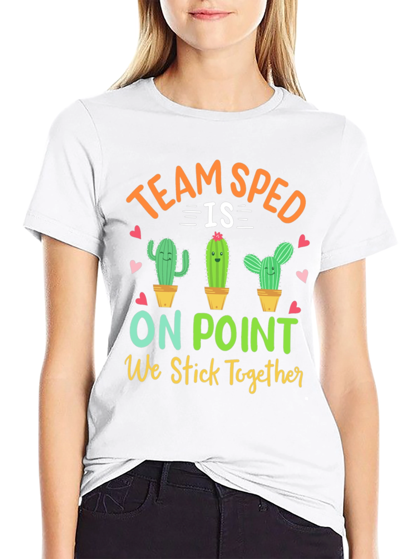 Team SPED Cactus T-Shirt - We Stick Together!