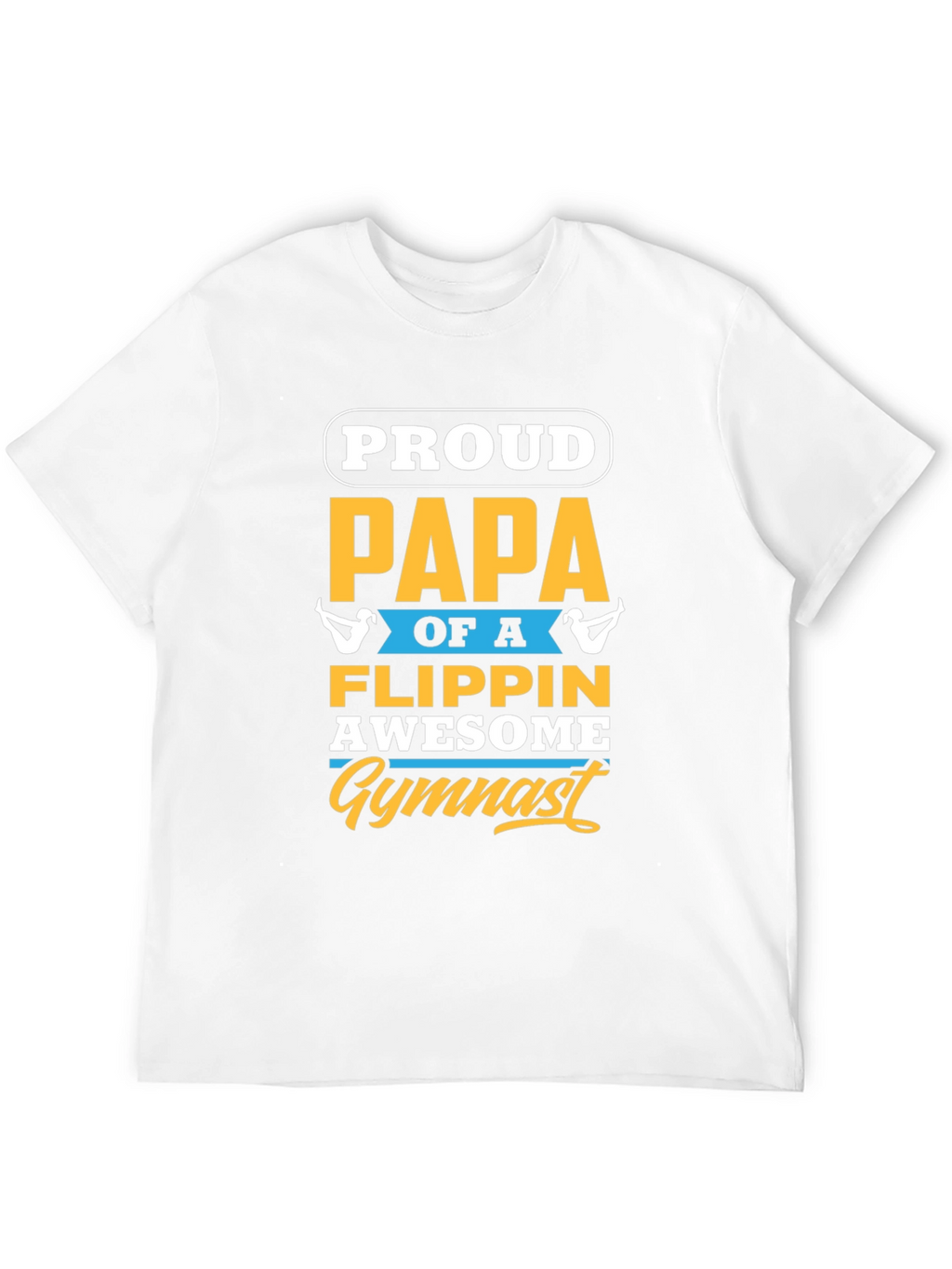 Proud Papa Gymnast Graphic Tee
