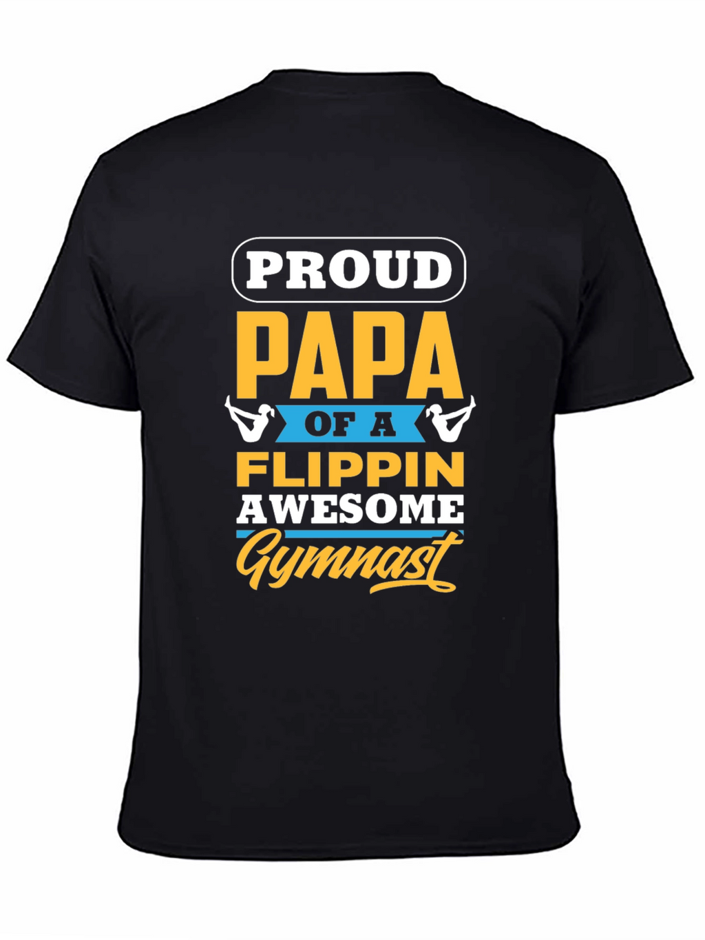 Proud Papa Gymnast Graphic Tee