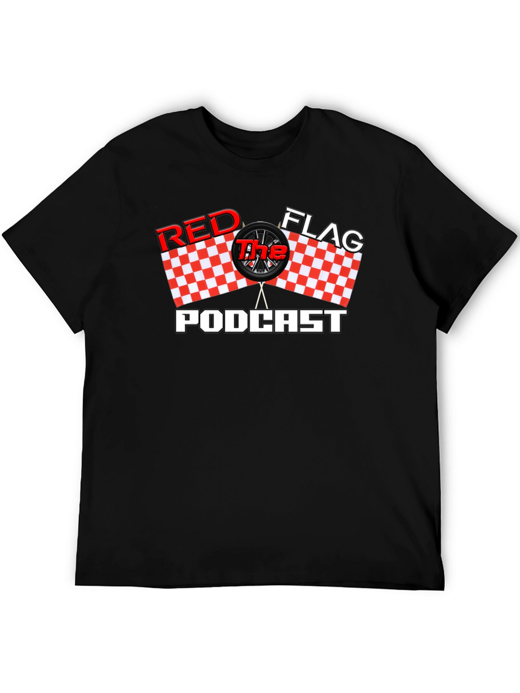 Red Flag Podcast Graphic T-Shirt