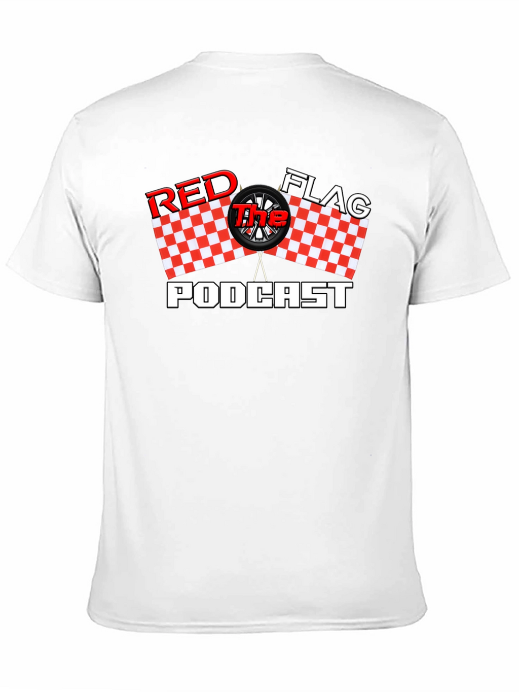 Red Flag Podcast Graphic T-Shirt