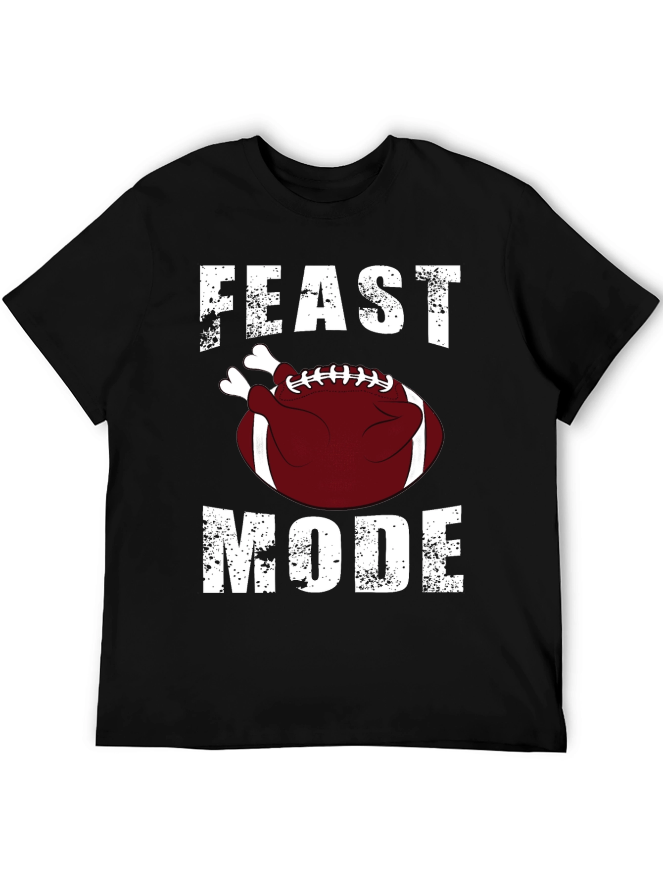 Feast Mode Thanksgiving Football T-Shirt