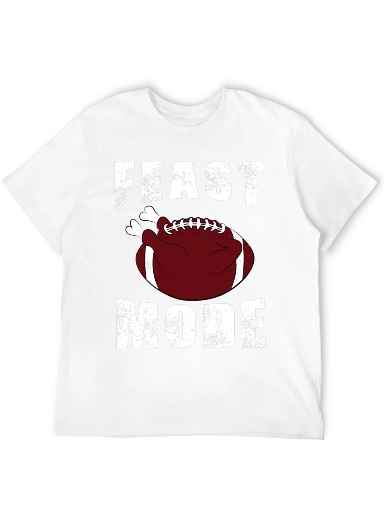 Feast Mode Thanksgiving Football T-Shirt