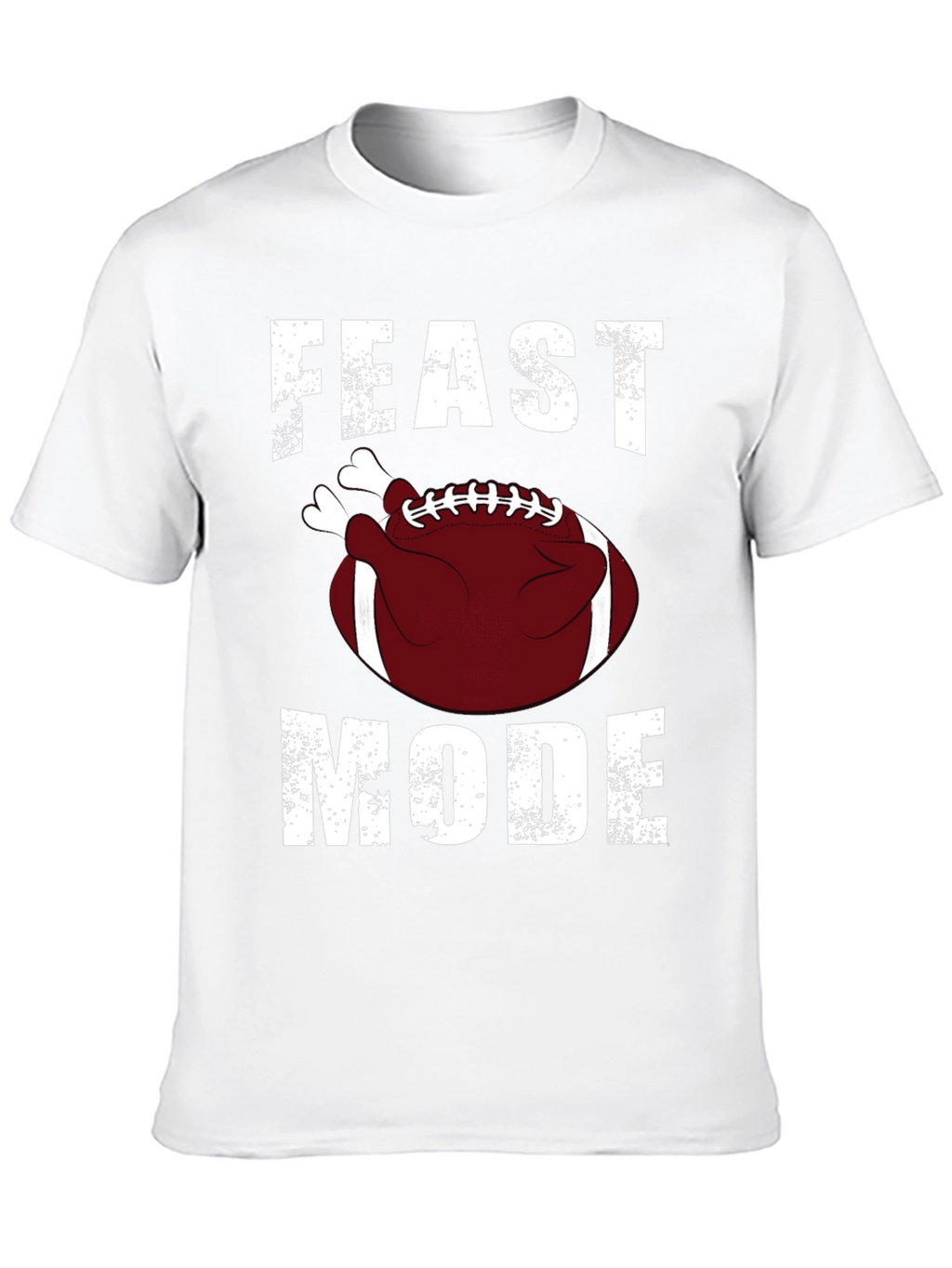 Feast Mode Thanksgiving Football T-Shirt