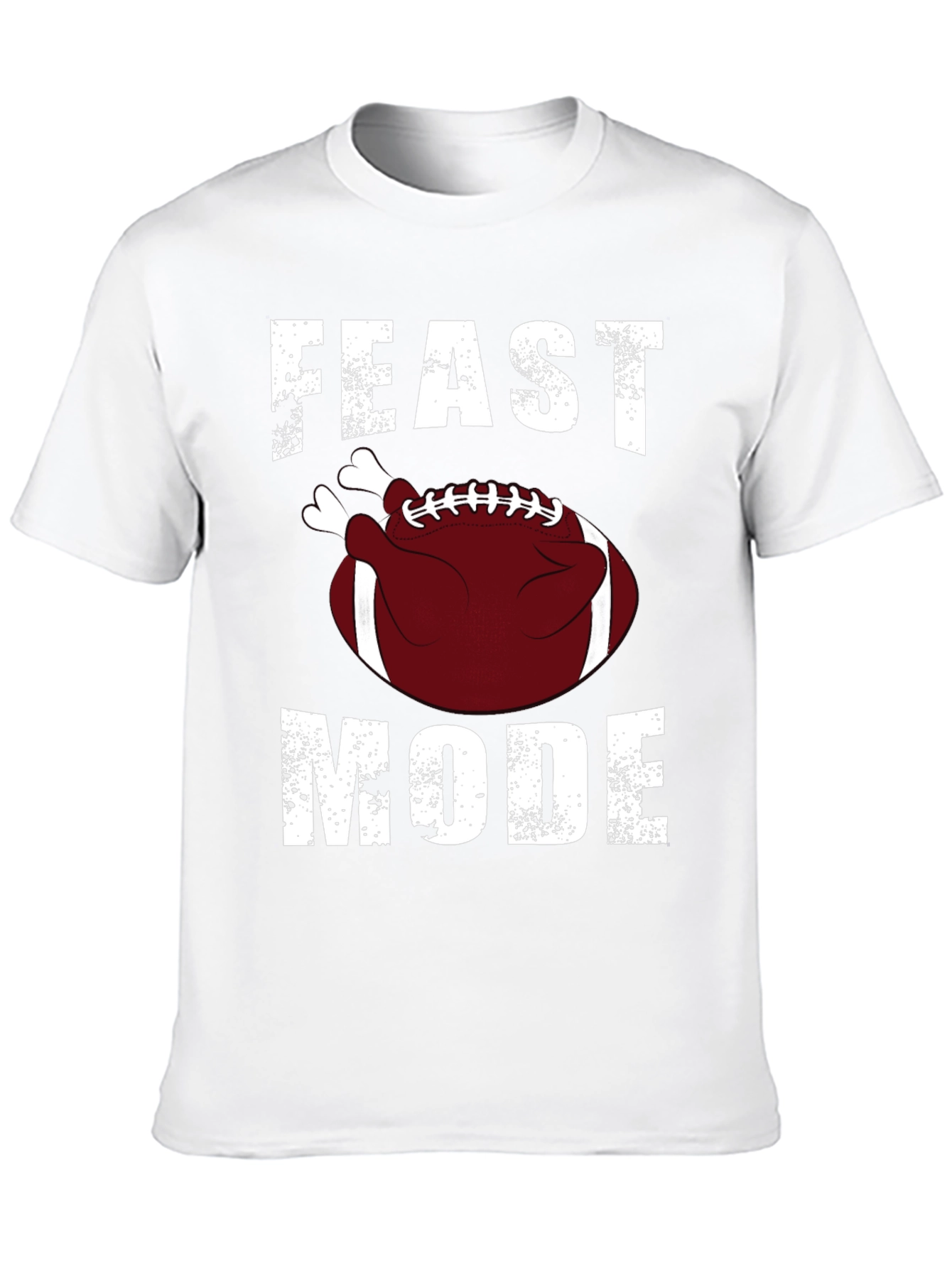 Feast Mode Thanksgiving Football T-Shirt