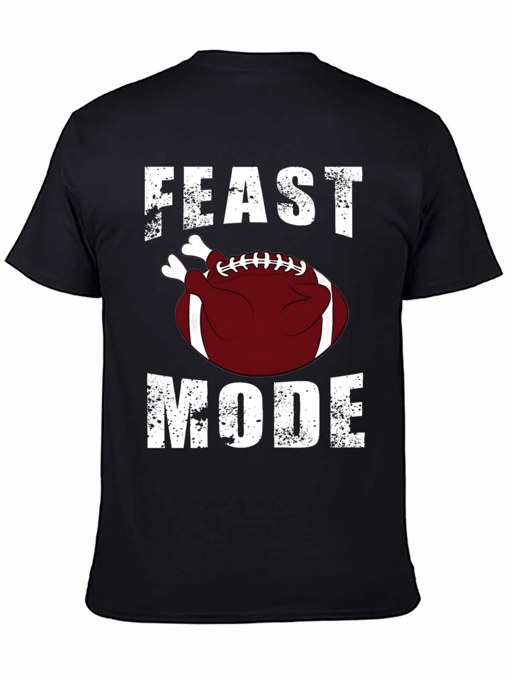 Feast Mode Thanksgiving Football T-Shirt