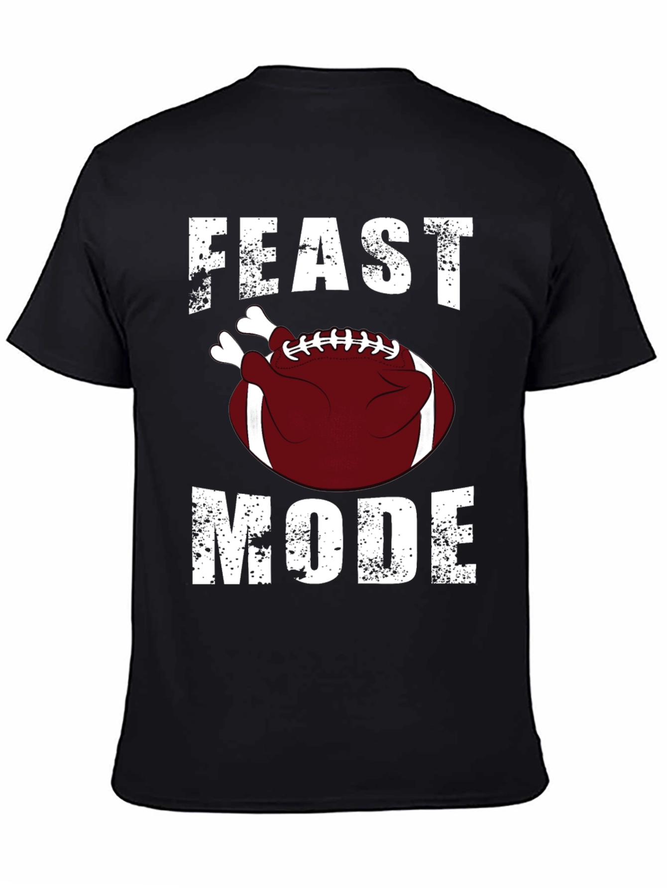 Feast Mode Thanksgiving Football T-Shirt