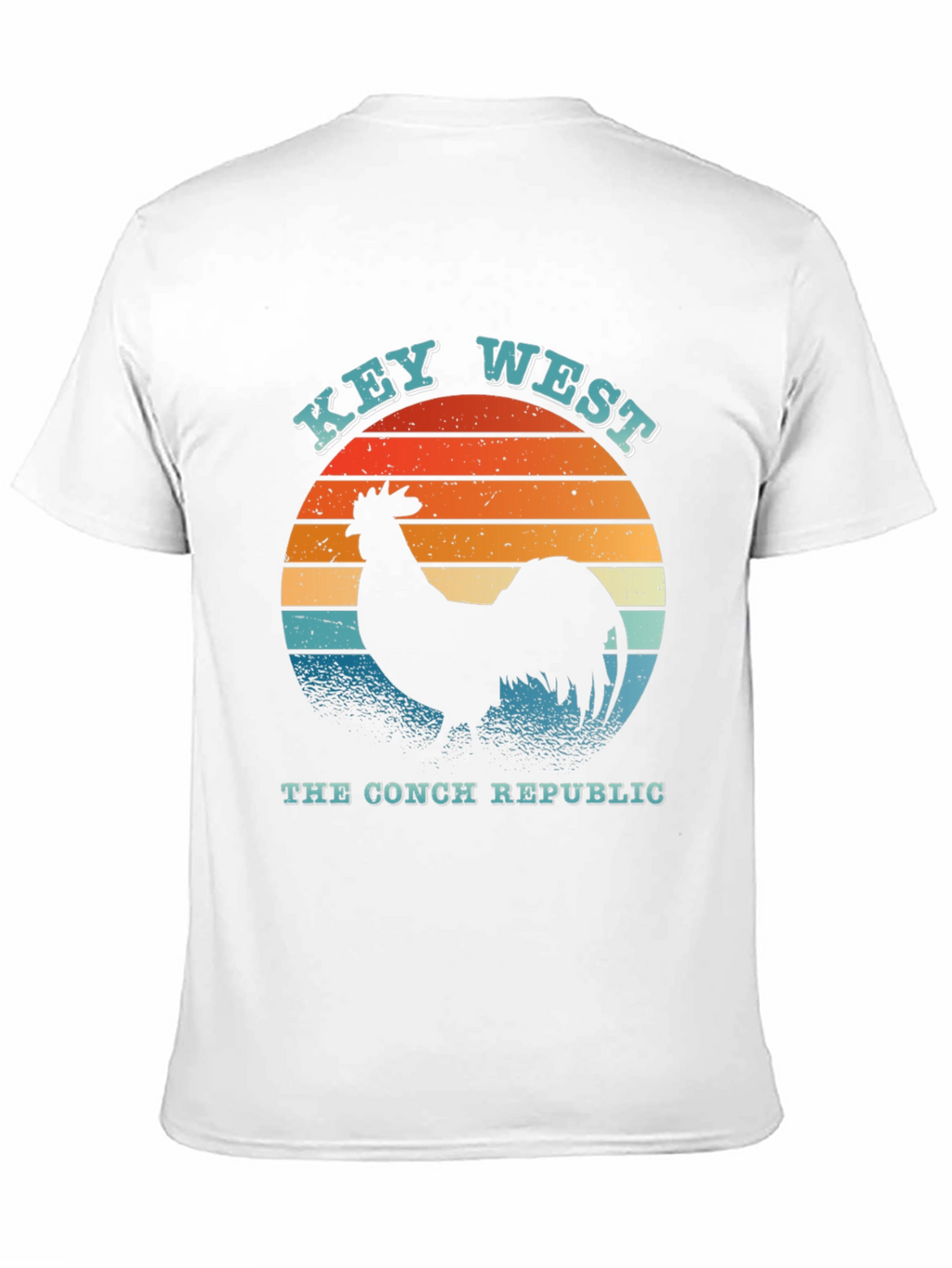 Key West Conch Republic Retro Graphic T-Shirt